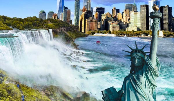 Conoce en este viaje las ciudades de  New York, Niagara Falls, Boston, Washington. Incluye vuelo, hotel, desayunos, guia y más.